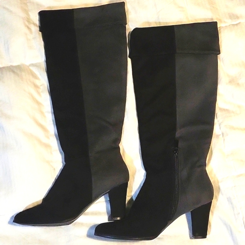 DRESSBARM SUEDE BOOTS WOMENS SIZE 8